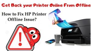 hp printer offline