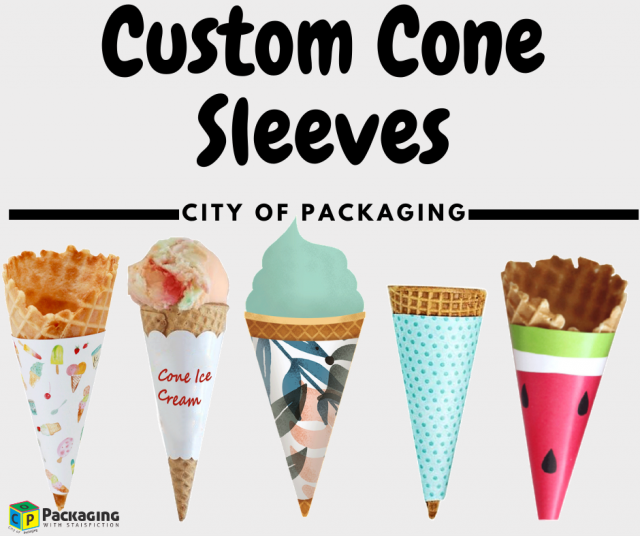 Custom Cone sleeve-Excellent way to make your cones branded