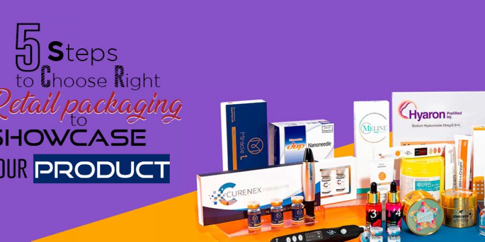 5 Step To Choose Right Retail Packaging To Showcase Your Product.